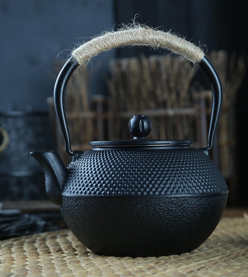 Amazon | 鉄瓶 鉄やかん 南部鉄瓶 鉄分補給 茶こし付き ih対応 直火可